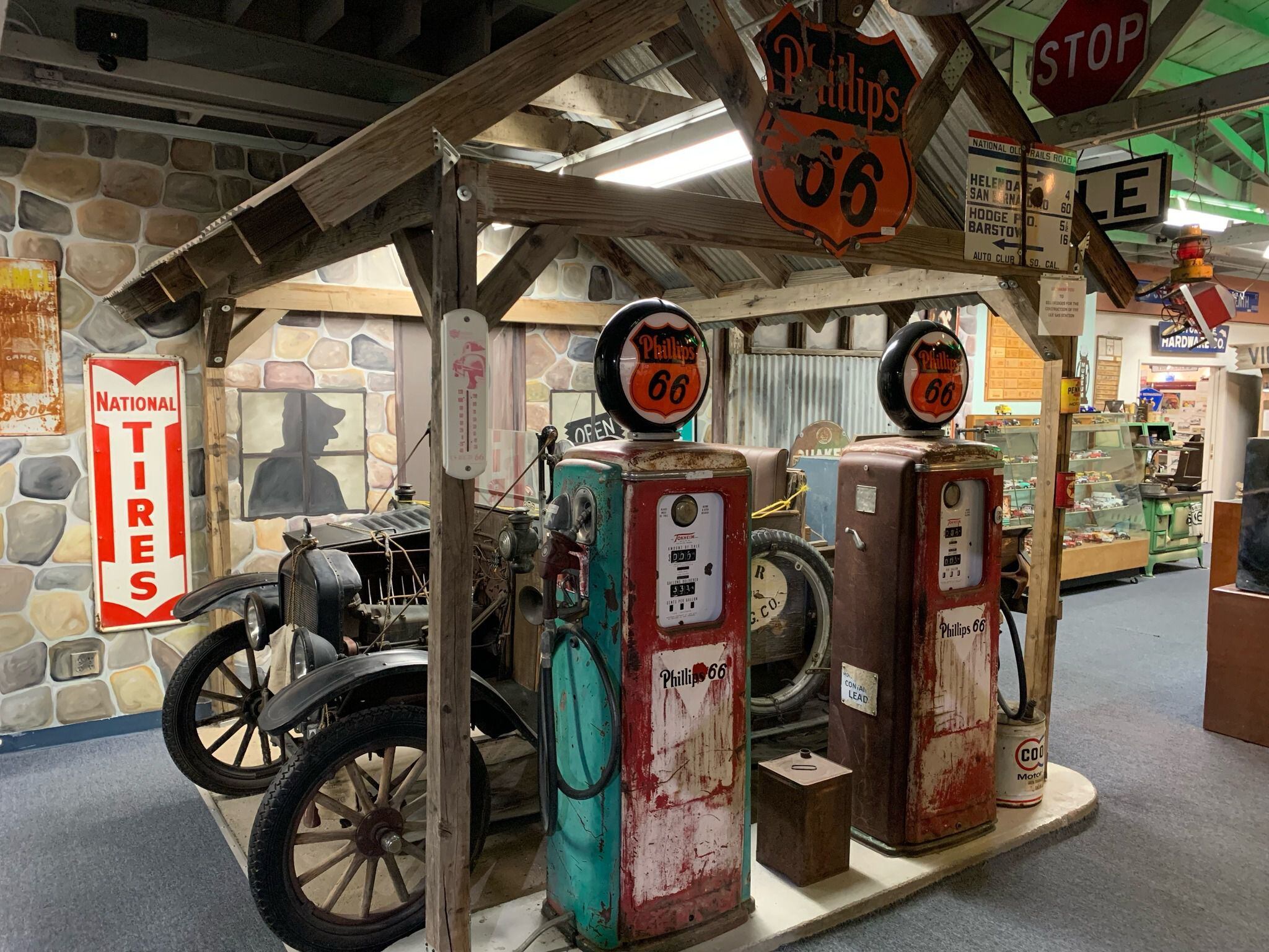 The California Route 66 Museum in Victorville is full of Mother Road memorabilia and photo-ops.