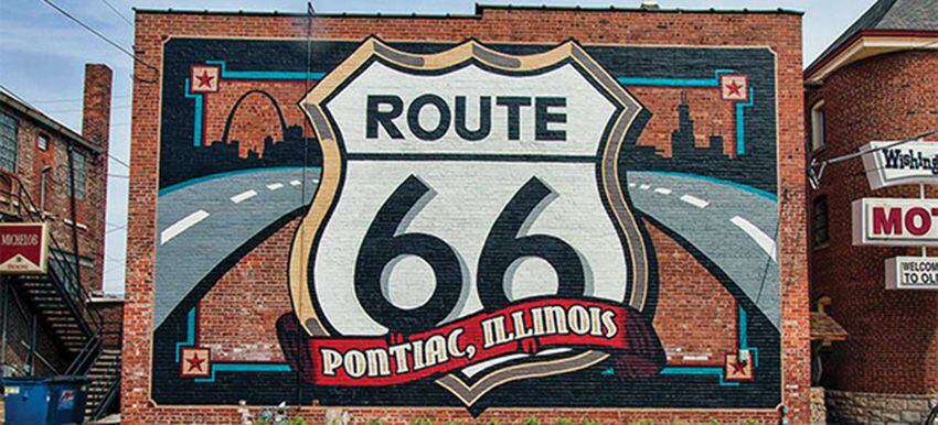 Route 66 in Pontiac