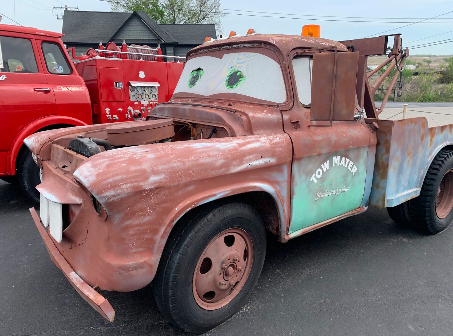 Mater from the Pixar film Cars was inspired by a real local character from Oklahoma's stretch of Route 66.