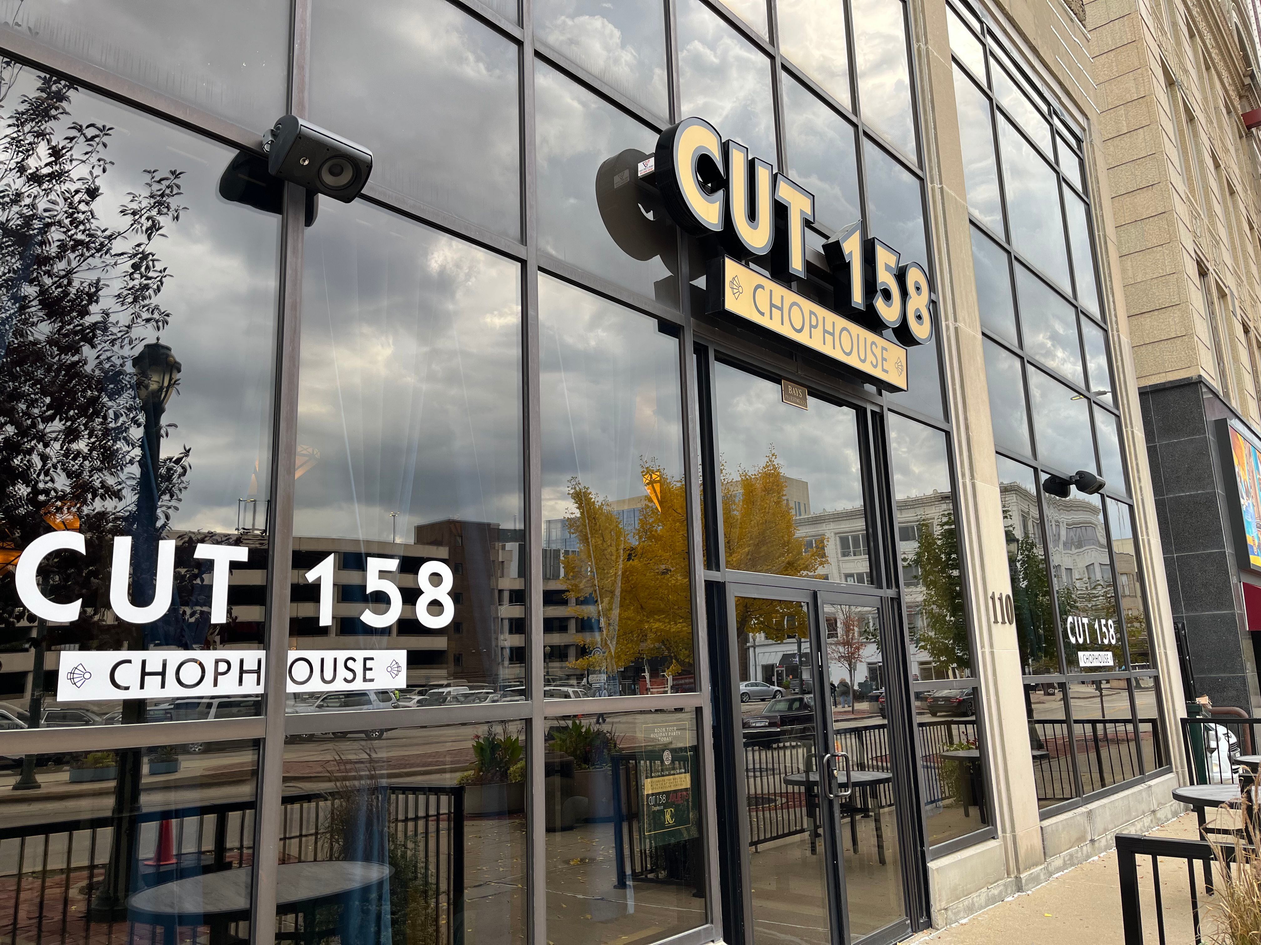CUT 158 Chophouse, 110 N. Chicago St., Joliet, seen on Thursday, Oct. 26, 2023.
