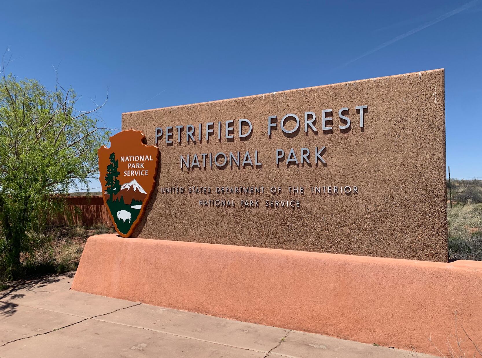 Slocum and crew visit the Petrified Forest National Park National Park.