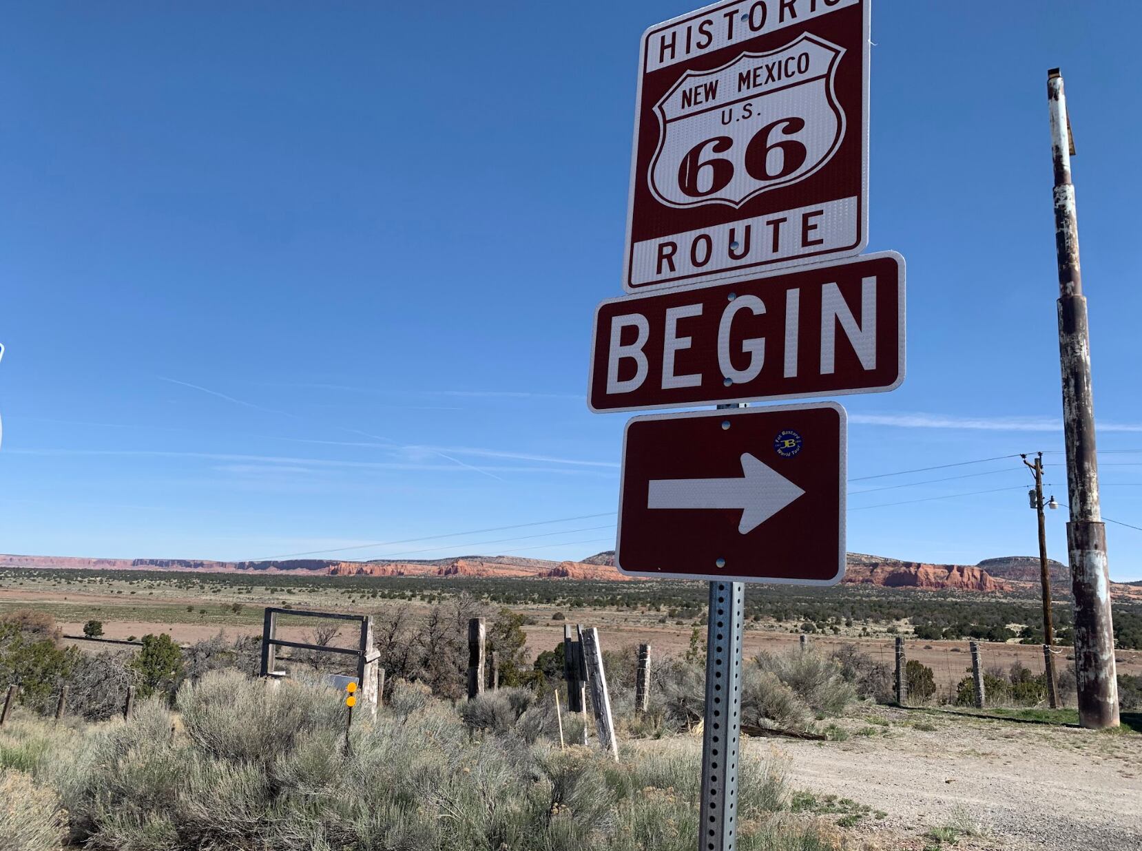 The Great American Road Trip travels from New Mexico to Arizona on Day 8.