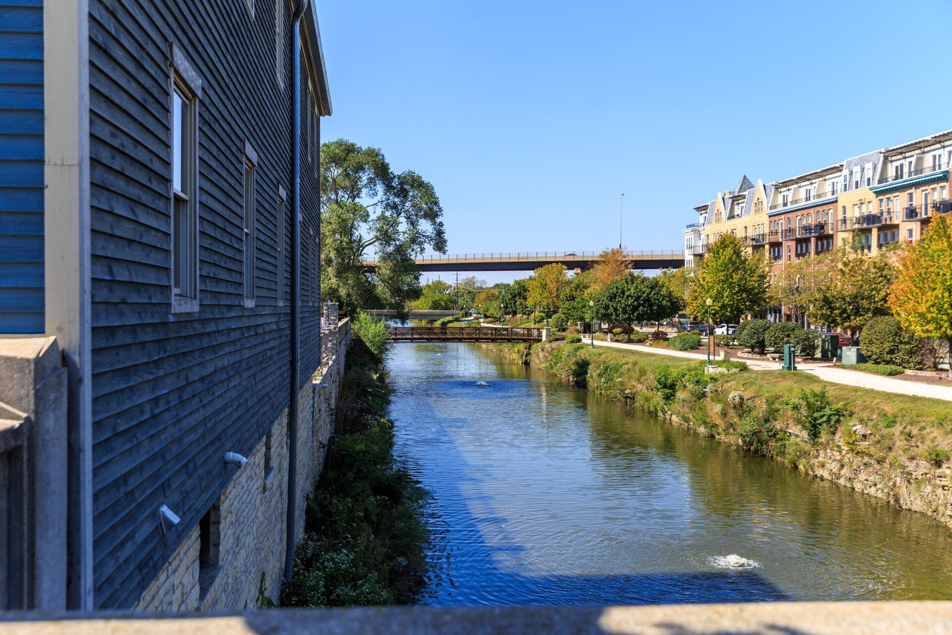 The village of Lemont is celebrating its 150th anniversary this week, with the culmination of the celebration on Friday and Saturday. Pictured is the I&M; Canal in Lemont.